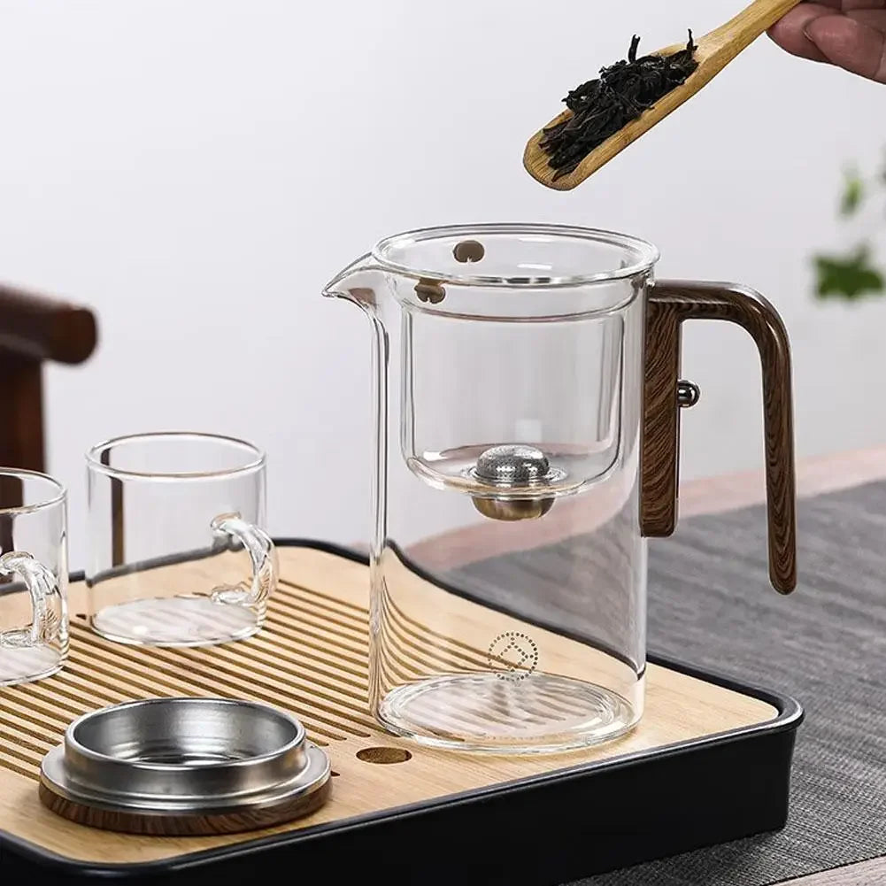 Magnetic Glass Tea Pot