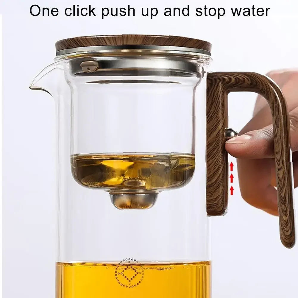 Magnetic Glass Tea Pot